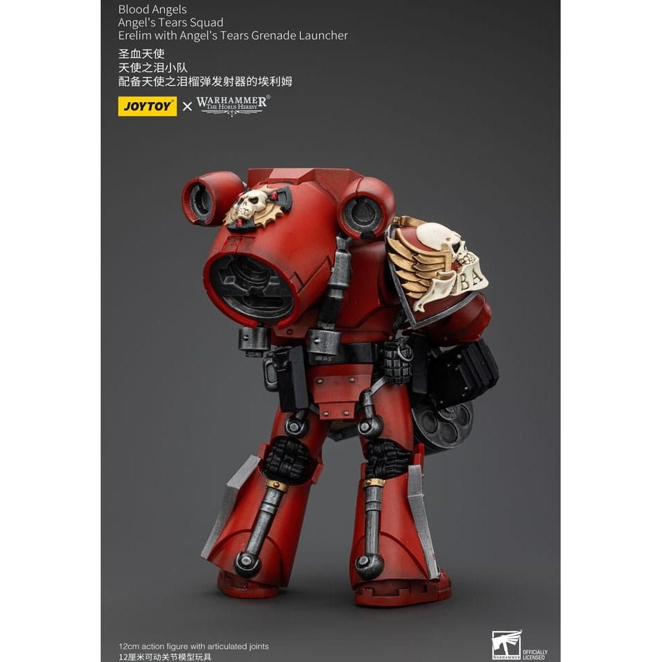 Warhammer The Horus Heresy Action Figure 1/18 Blood Angels Angel's Tears Squad Erelim with Angel's Tears Grenade Launcher 12cm2