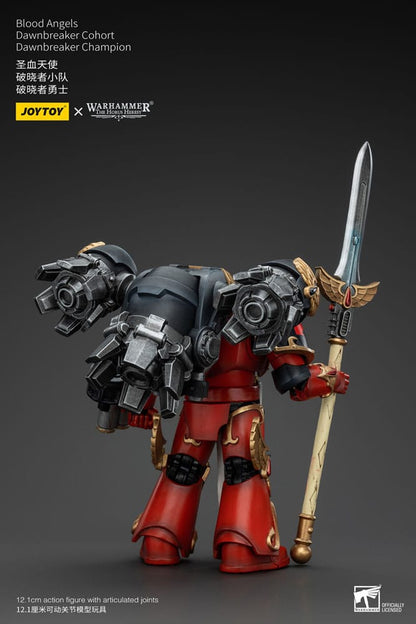 Warhammer The Horus Heresy Action Figure 1/18 Blood Angels Dawnbreaker Cohort Dawnbreaker Champion 13cm3