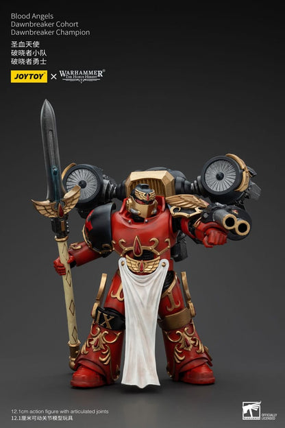 Warhammer The Horus Heresy Action Figure 1/18 Blood Angels Dawnbreaker Cohort Dawnbreaker Champion 13cm4