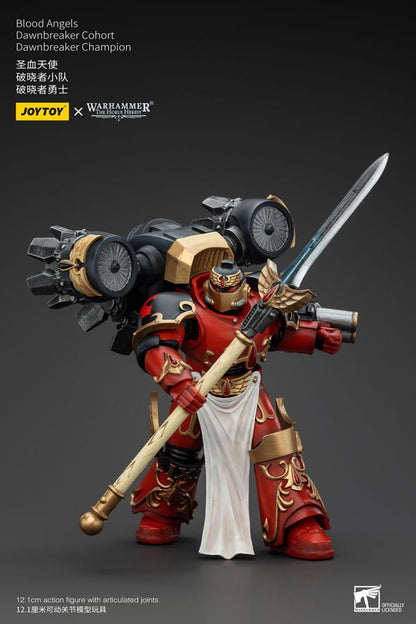 Warhammer The Horus Heresy Action Figure 1/18 Blood Angels Dawnbreaker Cohort Dawnbreaker Champion 13cm5