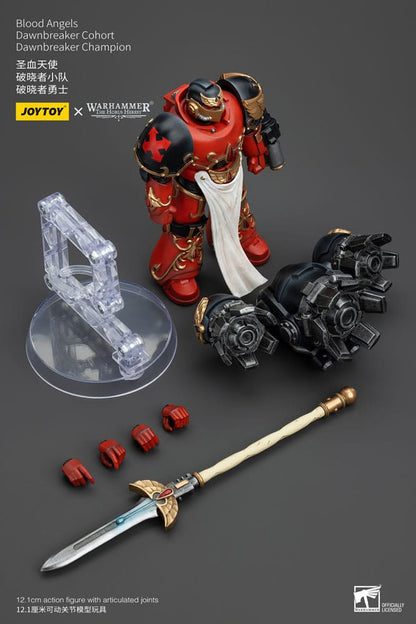 Warhammer The Horus Heresy Action Figure 1/18 Blood Angels Dawnbreaker Cohort Dawnbreaker Champion 13cm8