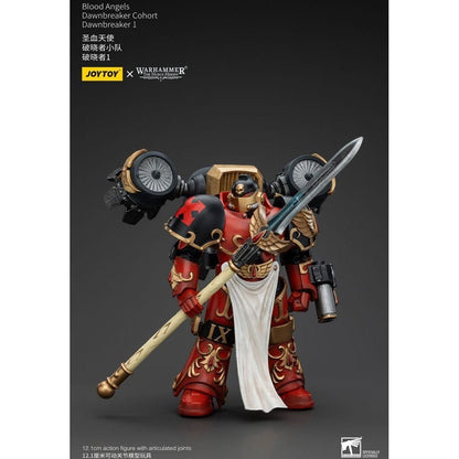 Warhammer The Horus Heresy Action Figure 1/18 Blood Angels Dawnbreaker Cohort Dawnbreaker 1 13cm2