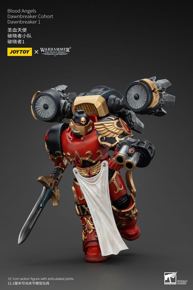 Warhammer The Horus Heresy Action Figure 1/18 Blood Angels Dawnbreaker Cohort Dawnbreaker 1 13cm4