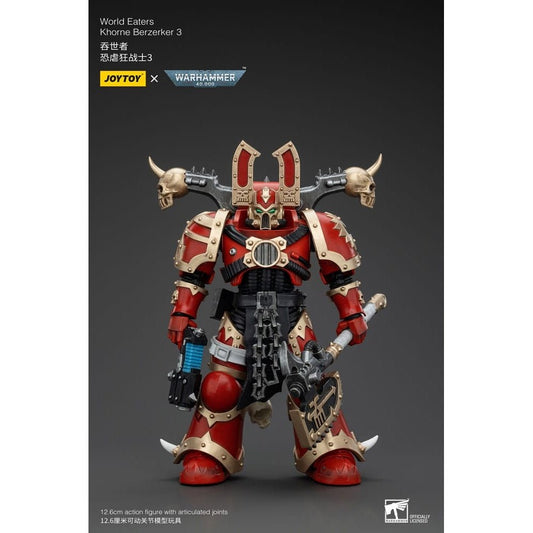 Warhammer 40k Action Figure 1/18 World Eaters Khorne Berzerker 3 13cm1