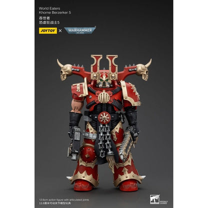 Warhammer 40k Action Figure 1/18 World Eaters Khorne Berzerker 5 13cm1