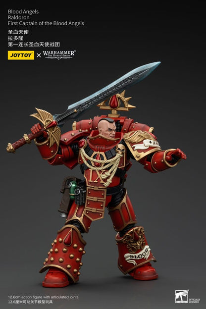 Warhammer The Horus Heresy Action Figure 1/18 Blood Angels Raldoron First Captain of the Blood Angels 13cm3