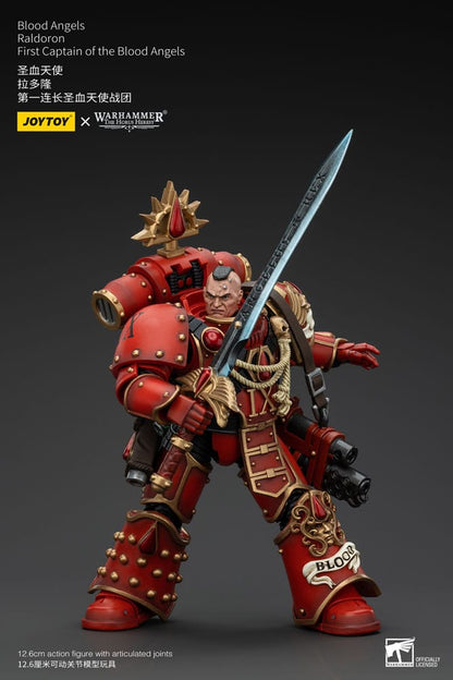 Warhammer The Horus Heresy Action Figure 1/18 Blood Angels Raldoron First Captain of the Blood Angels 13cm4