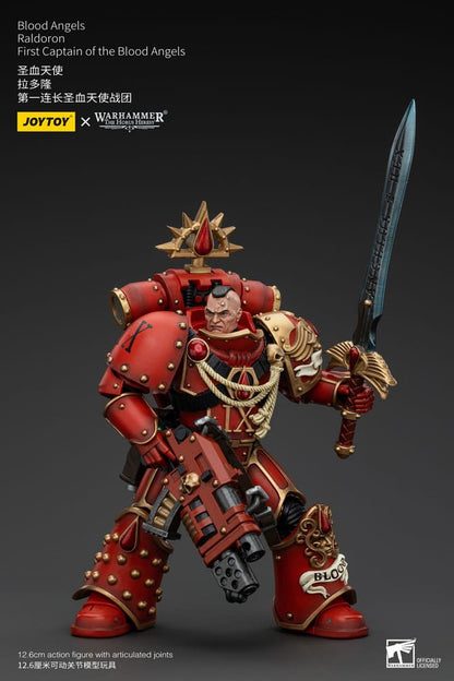 Warhammer The Horus Heresy Action Figure 1/18 Blood Angels Raldoron First Captain of the Blood Angels 13cm6
