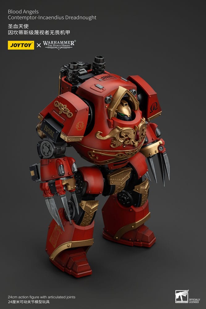 Warhammer The Horus Heresy Action Figure 1/18 Blood Angels Contemptor-Incaendius Dreadnought 24cm3