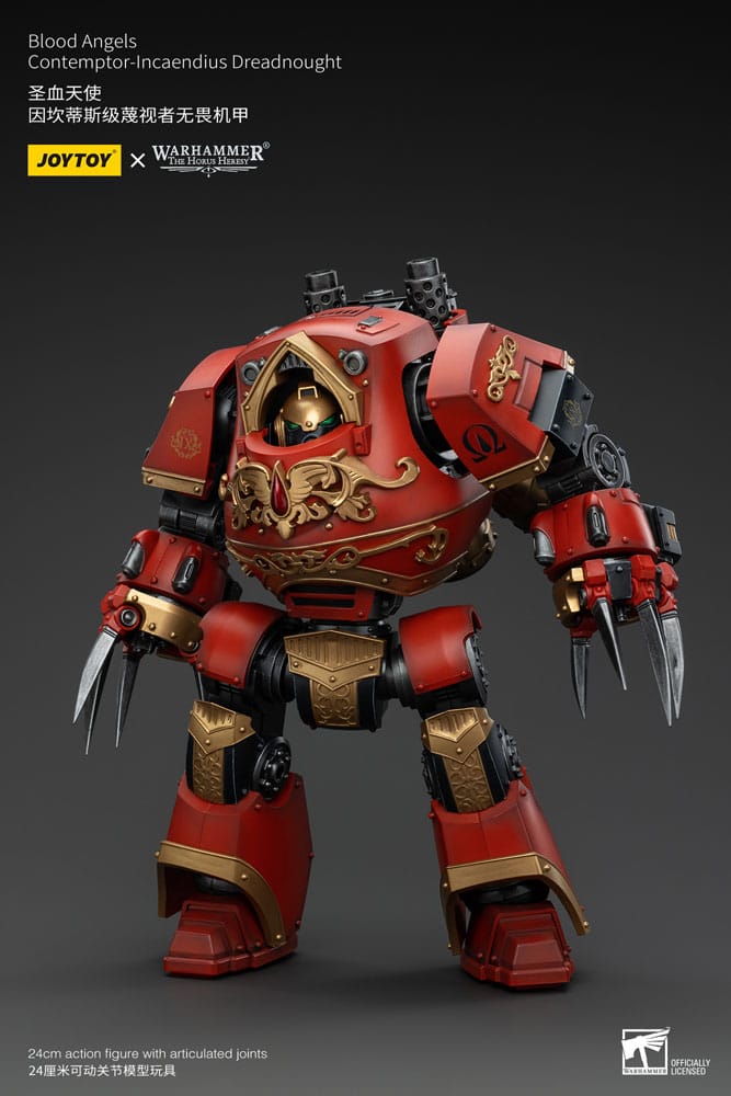 Warhammer The Horus Heresy Action Figure 1/18 Blood Angels Contemptor-Incaendius Dreadnought 24cm4