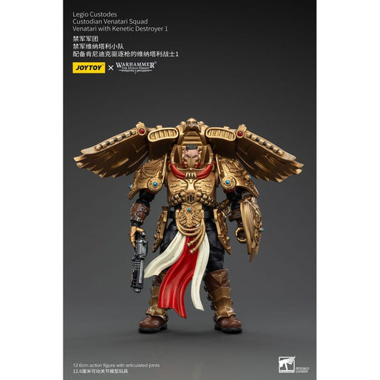 Warhammer The Horus Heresy Action Figure 1/18 Legio Custodes Custodian Venatari Squad Venatari with Kenetic Destroyer 1 13cm1