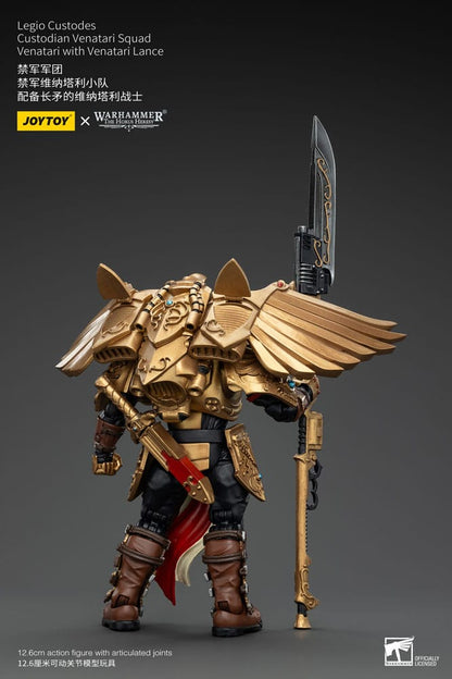 Warhammer The Horus Heresy Action Figure 1/18 Legio Custodes Custodian Venatari Squad Venatari with Venatari Lance 13cm4