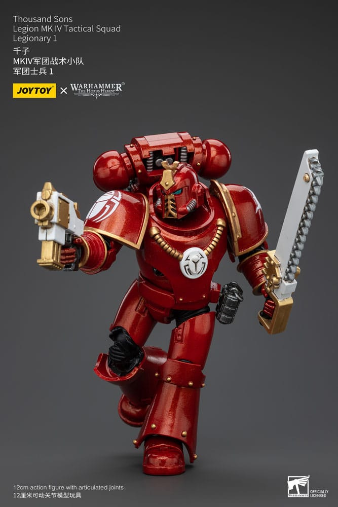 Warhammer The Horus Heresy Action Figure 1/18 Thousand Sons Legion MK IV Tactical Squad Legionary 1 12cm5