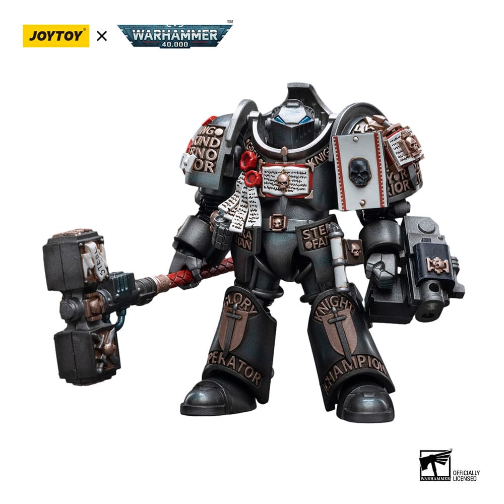 Warhammer 40k Action Figure 1/18 Grey Knights Nemesis Dreadknight (Including Grey Knights Terminator Caddon Vibova) 12cm7