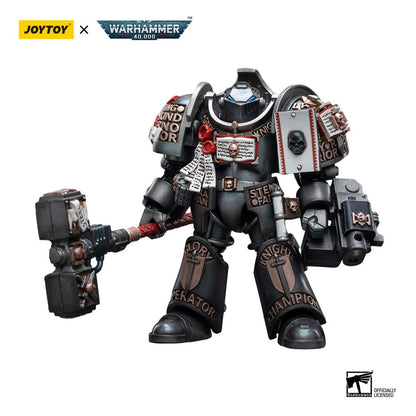 Warhammer 40k Action Figure 1/18 Grey Knights Nemesis Dreadknight (Including Grey Knights Terminator Caddon Vibova) 12cm7
