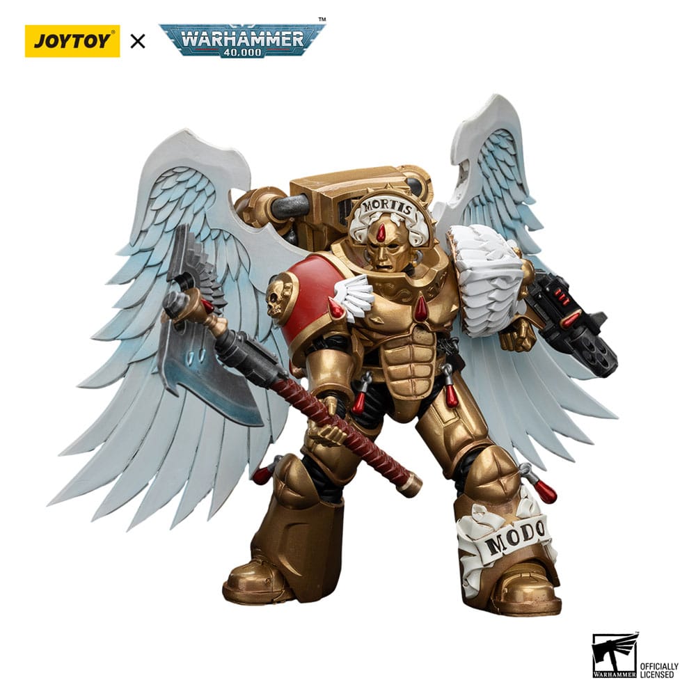 Warhammer The Horus Heresy Action Figure 1/18 Blood Angels Sanguinary Guard with Encarmine Axe and Inferno Pistol 12cm9