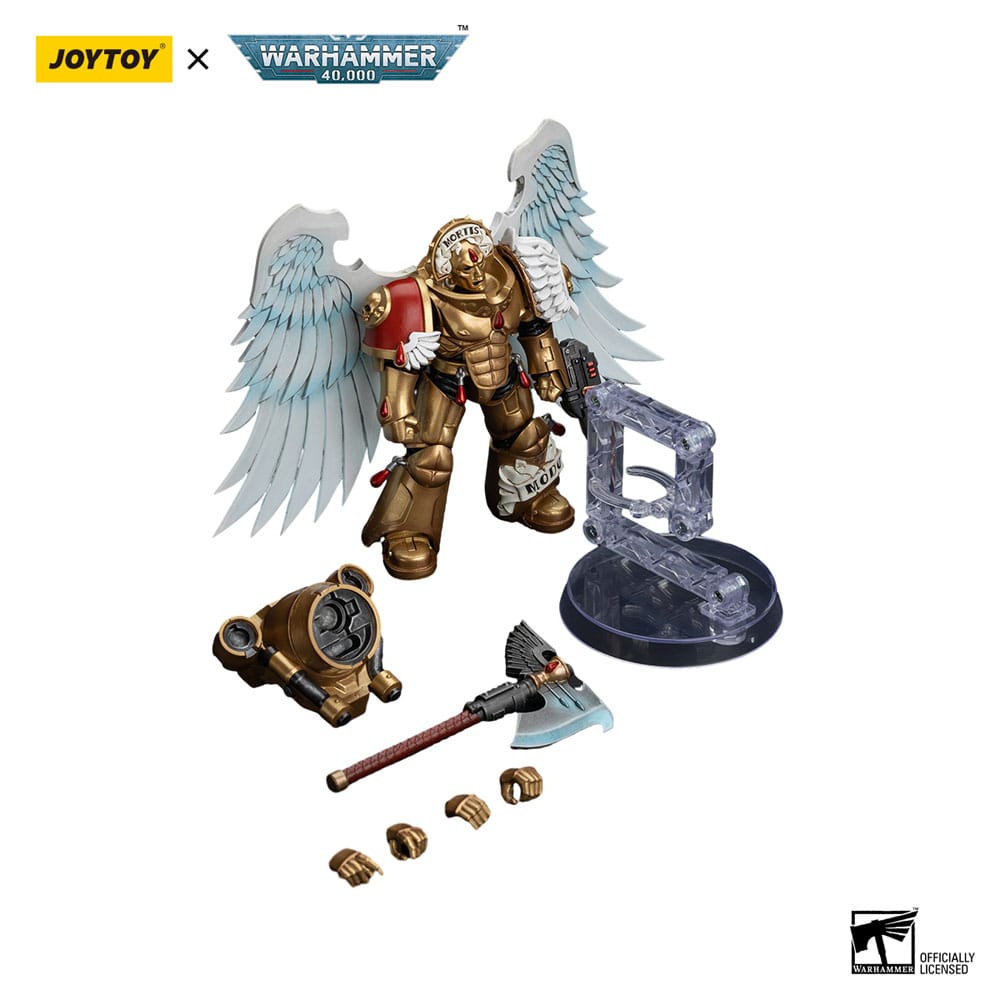 Warhammer The Horus Heresy Action Figure 1/18 Blood Angels Sanguinary Guard with Encarmine Axe and Inferno Pistol 12cm10