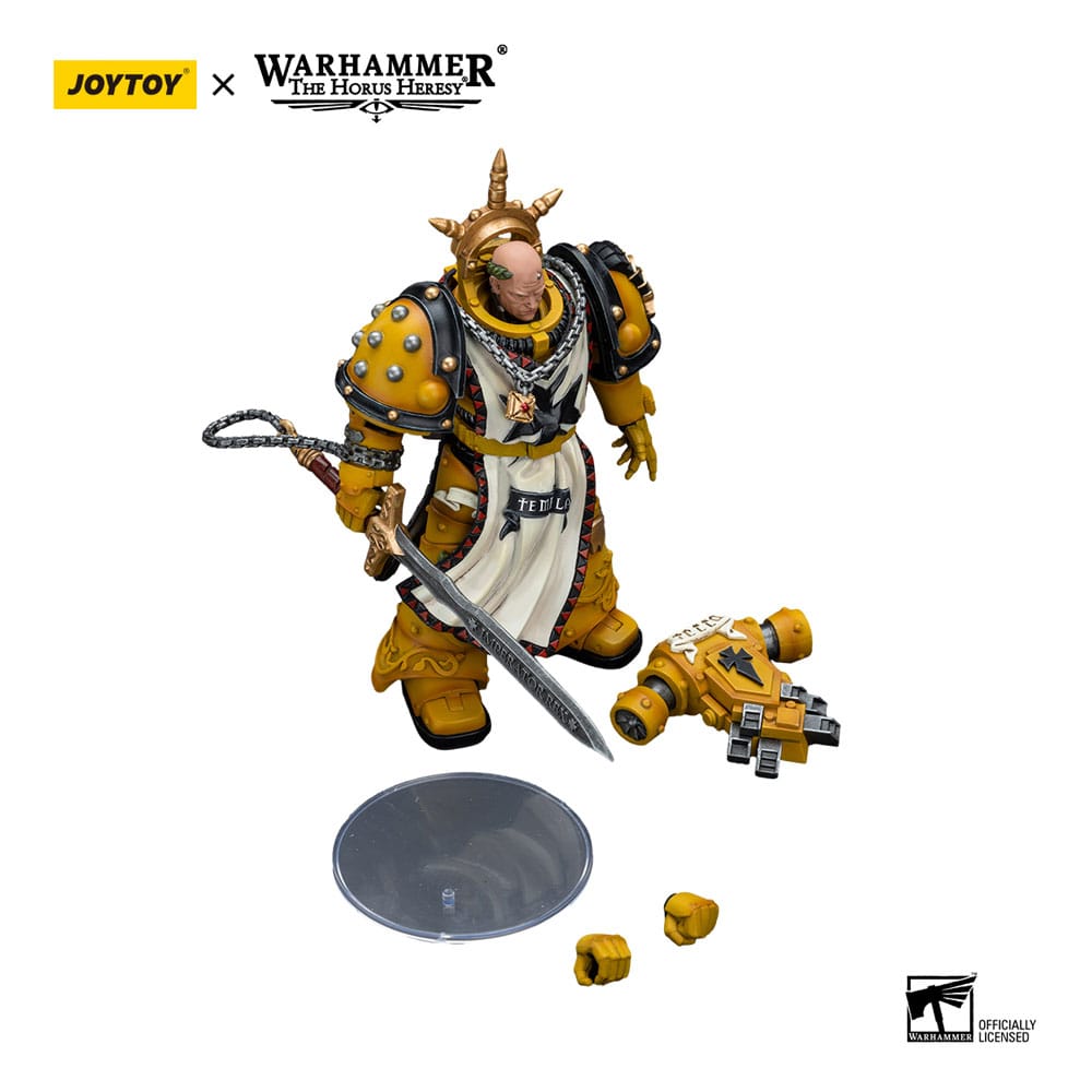 Warhammer The Horus Heresy Action Figure 1/18 Imperial Fists Sigismund, First Captain of the Imperial Fists 12cm5