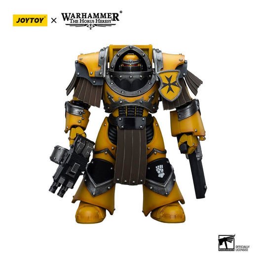 Warhammer The Horus Heresy Action Figure 1/18 Imperial Fists Legion Cataphractii Terminator Squad Legion Cataphractii with Chainfist 12cm1