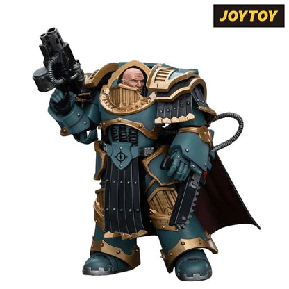 Warhammer The Horus Heresy Action Figure 1/18 Sons of Horus Legion Praetor in Cataphractii Terminator Armour 12cm3