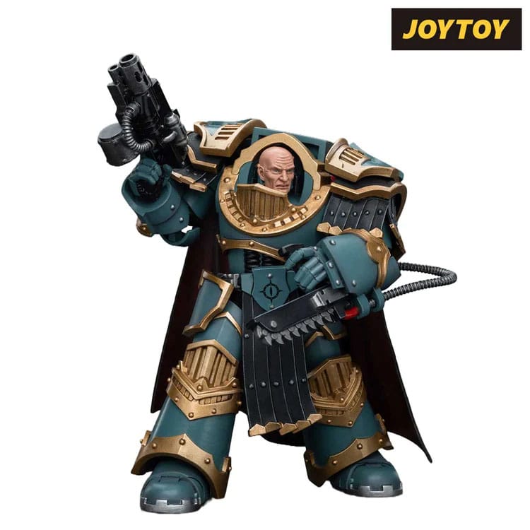Warhammer The Horus Heresy Action Figure 1/18 Sons of Horus Legion Praetor in Cataphractii Terminator Armour 12cm4