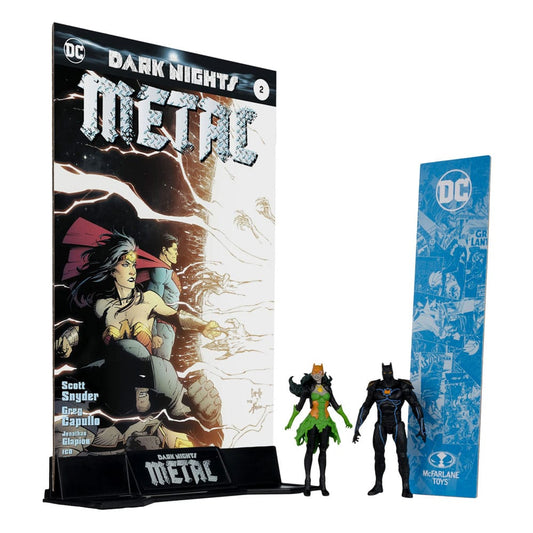 DC Direct Page Punchers Action Figure 2-Pack Batman of Earth-44 & Batman of Earth-11 (Dark Nights: Metal) 8cm1