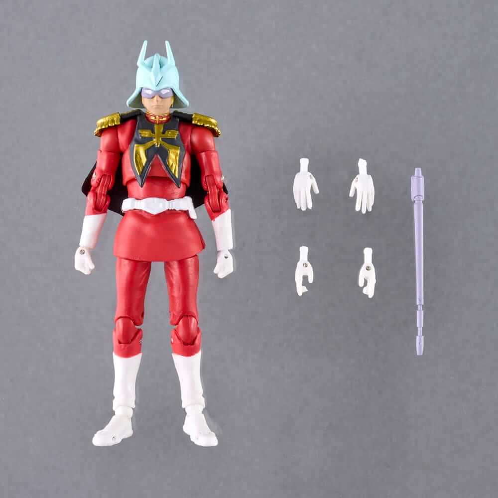 Mobile Suit Gundam G.M.G. Collection 02 Action Figure Principality of Zeon Char Aznable 10cm2