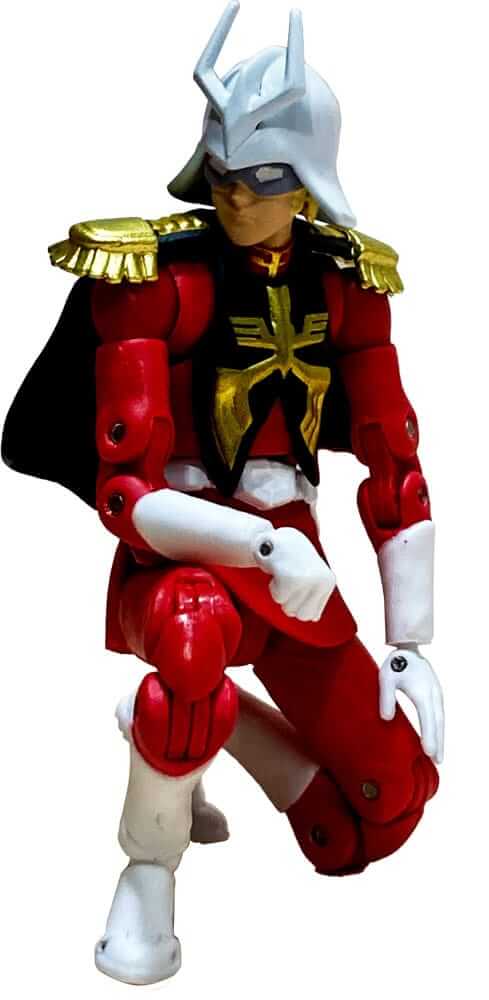 Mobile Suit Gundam G.M.G. Collection 02 Action Figure Principality of Zeon Char Aznable 10cm3