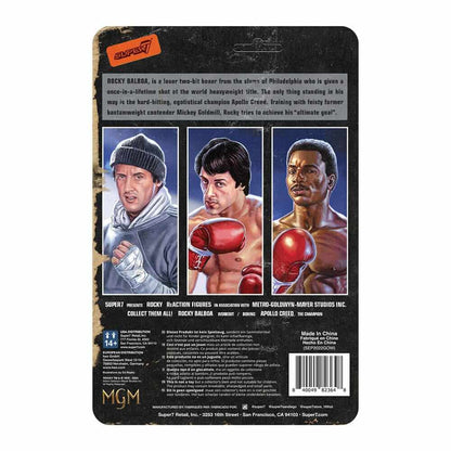 Rocky ReAction Action Figure Rocky Balbloa Workout 10cm2