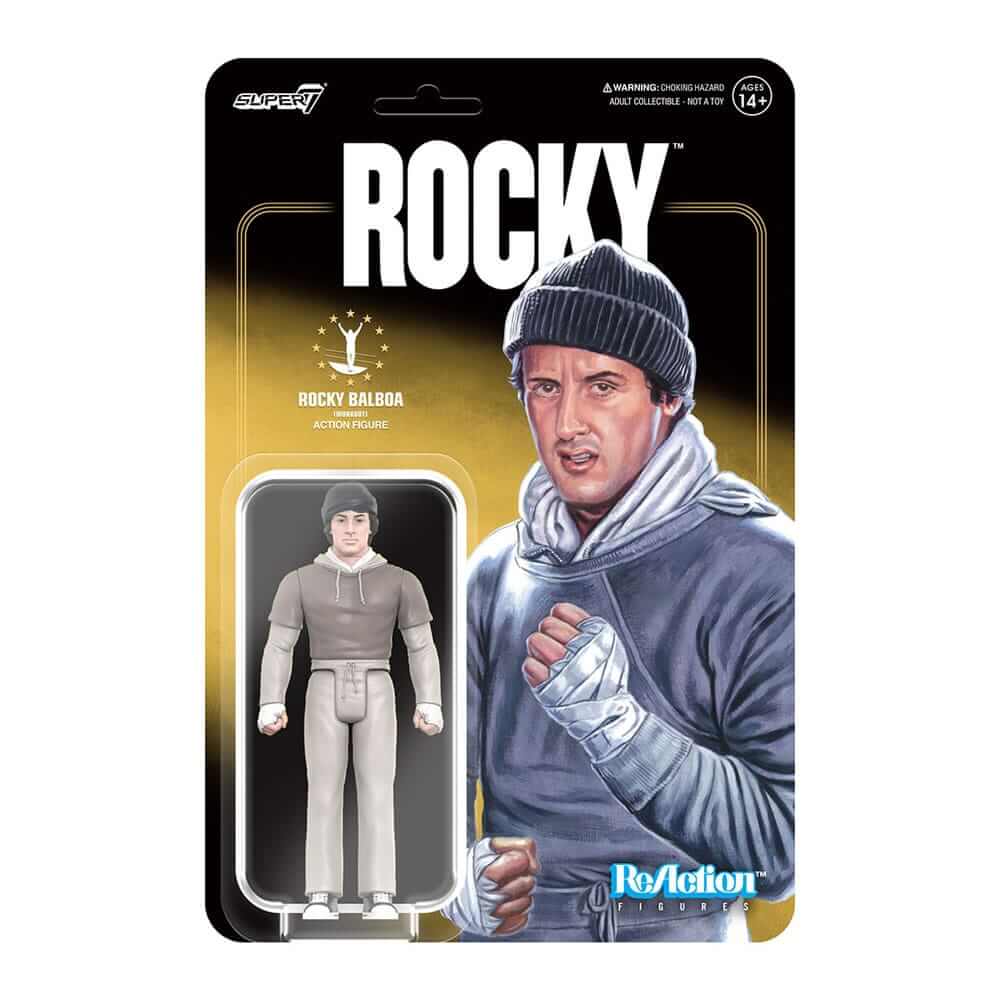 Rocky ReAction Action Figure Rocky Balbloa Workout 10cm3