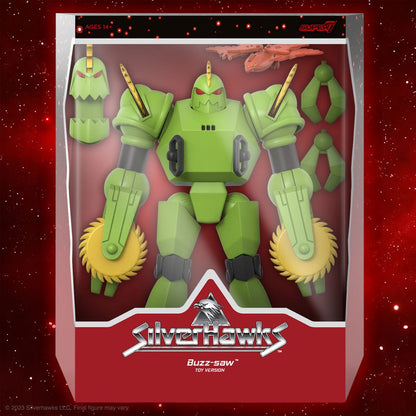 SilverHawks Ultimates Action Figure Buzz-Saw (Toy Version) 18cm3