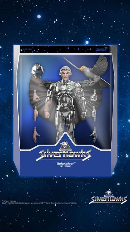 SilverHawks Ultimates Action Figure Quicksilver (Toy Version) 18cm3