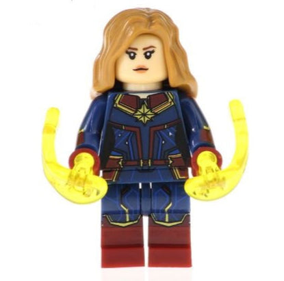Captain Marvel Custom Marvel Superhero Minifigure1