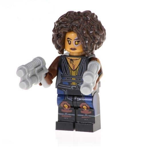 Domino (X-Men) Custom Marvel Superhero Minifigure1