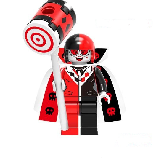 Harley Quinn with Hammer DC Comics Supervillain Minifigure1